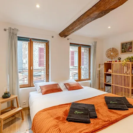 بيت للعطل Au 56 - Centre - Quartier Saint-leonard أونفلور