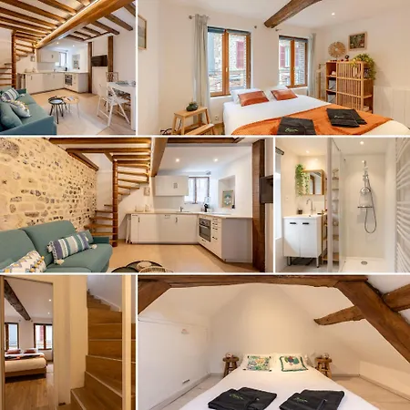 Au 56 - Centre - Quartier Saint-leonard Tatil Evi *